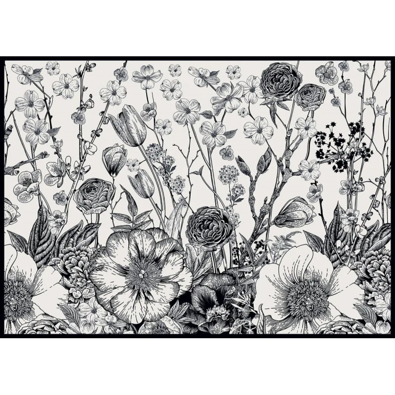 Puzzle Flowers No.1 1000 stukjes Interdruk