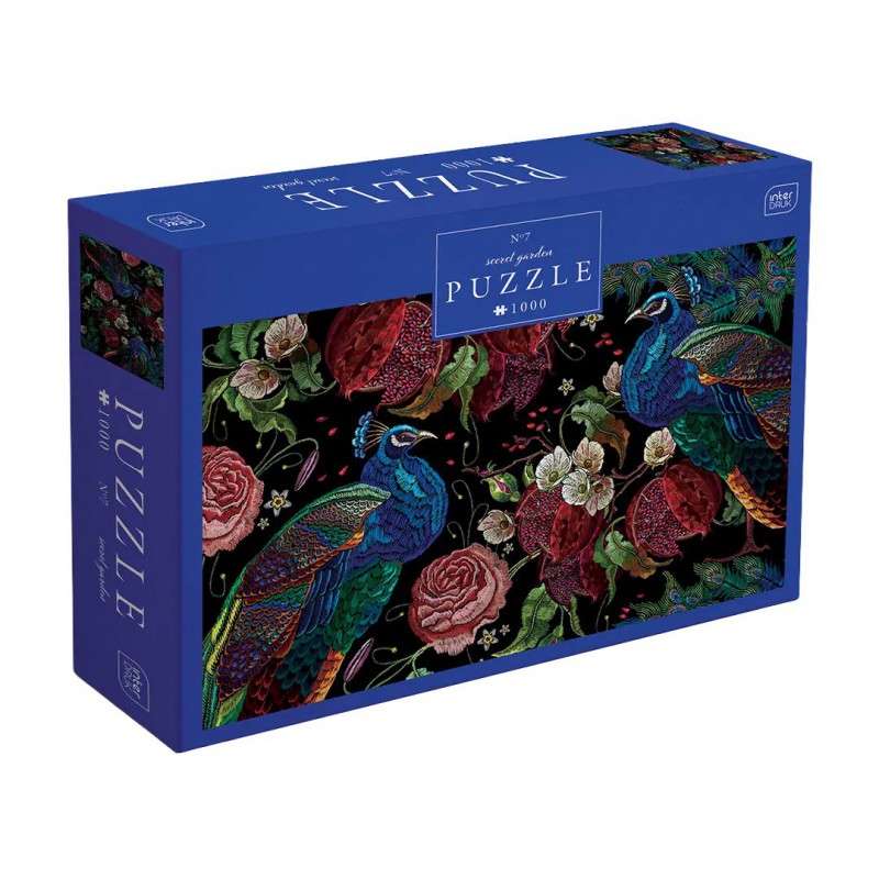 Puzzle Secret garden No. 7, 1000 stukjes Interdruk