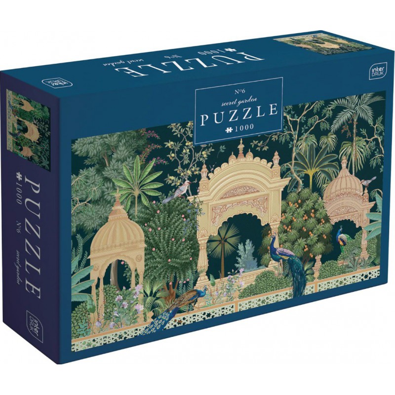 Puzzle Secret garden No. 6, 1000 stukjes Interdruk