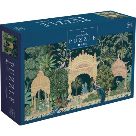 Puzzle Secret garden No. 6, 1000 stukjes Interdruk