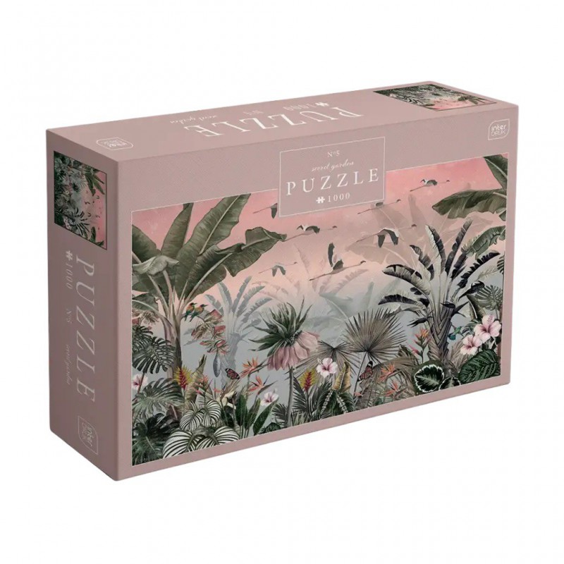 Puzzle Secret garden No. 5, 1000 stukjes Interdruk