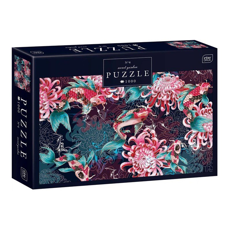 Puzzle Secret garden No. 4, 1000 stukjes Interdruk