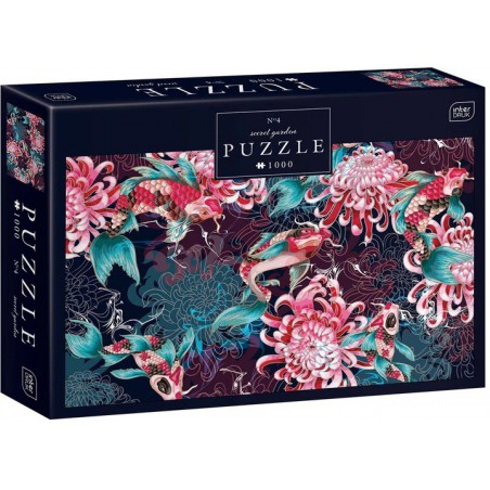 Puzzle Secret garden No. 4, 1000 stukjes Interdruk