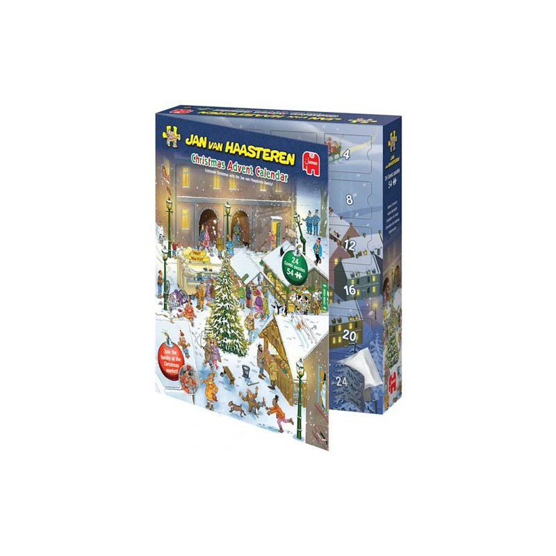 Jan van Haasteren, Advent kalender 2026, 24 x 54 stukjes, Jumbo
