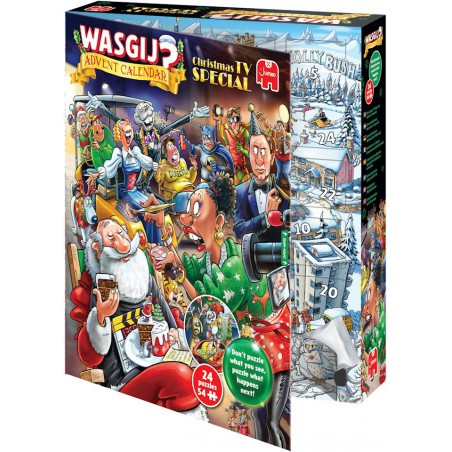 Wasgij Advent kalender 2026 24x54 stukjes Jumbo