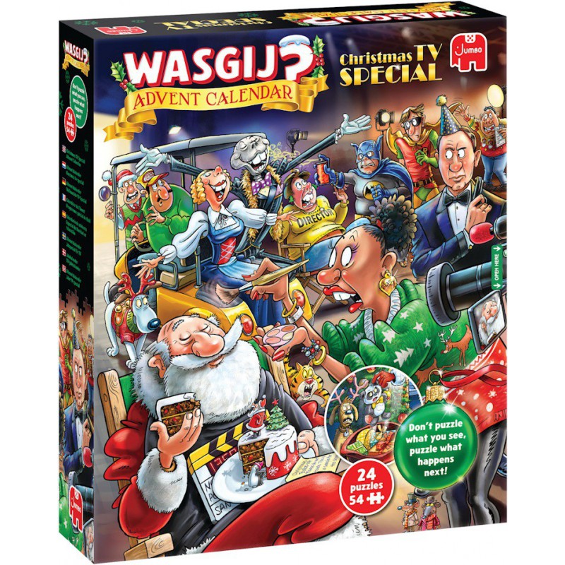 Wasgij Advent kalender 2026 24x54 stukjes Jumbo