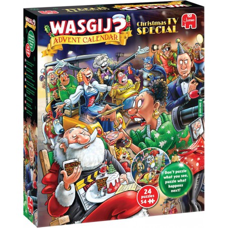 Wasgij Advent kalender 2026 24x54 stukjes Jumbo