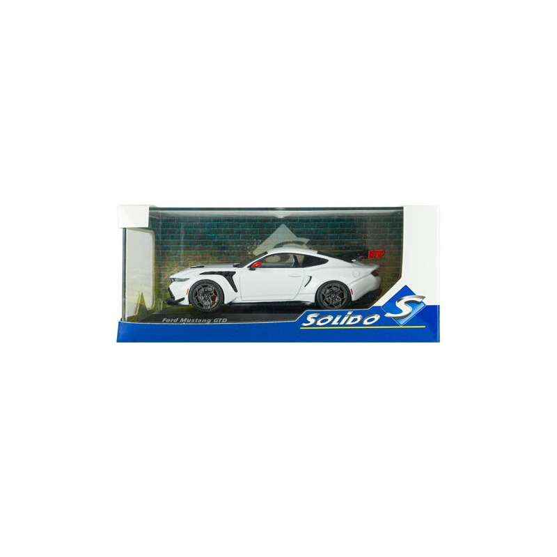 Ford Mustang GTD '25, wit (Frozen white) - 1:43 - Solido