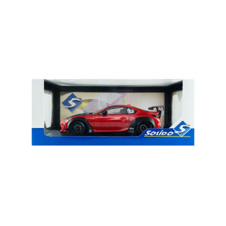 Toyota GR86 Liberty Walk body kit '24, rood - 1:18 - Solido
