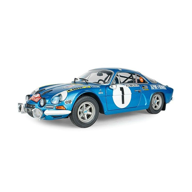 Alpine A110 1600S blue #1 Therier/Roure Monte Carlo '72 - 1:18 - Solido