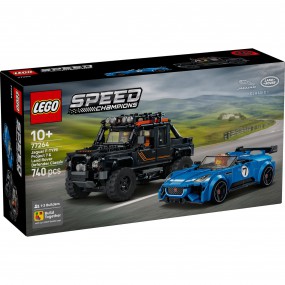 LEGO Speed Champions - 77264 Jaguar Project 7 en Land Rover Defender