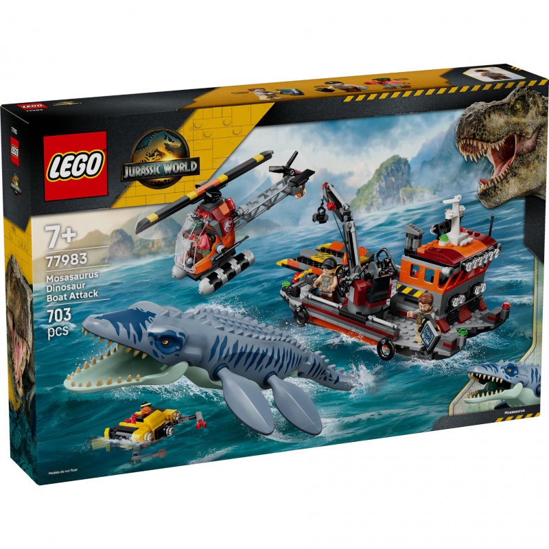 LEGO JURASSIC WORLD - 77983 Mosasaurus bootaanval