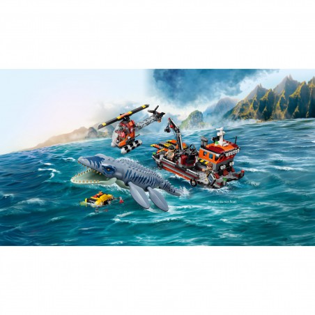 LEGO JURASSIC WORLD - 77983 Mosasaurus bootaanval