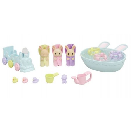 Sylvanian Families - Drieling Baby Badspeelset, 5707
