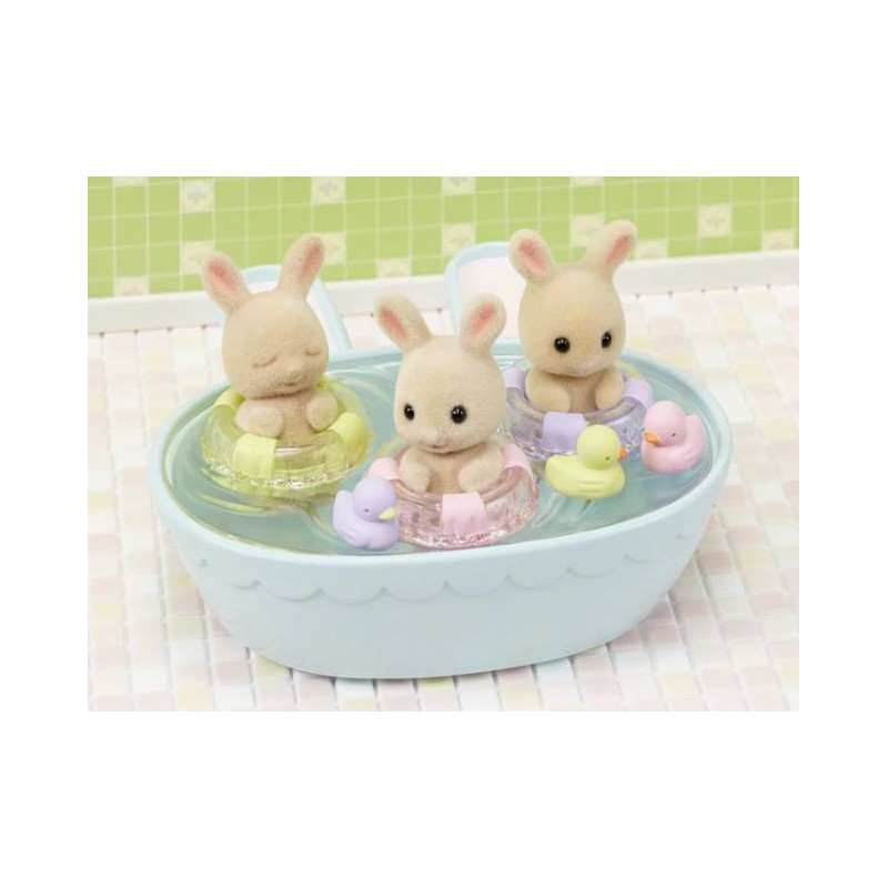 Sylvanian Families - Drieling Baby Badspeelset, 5707