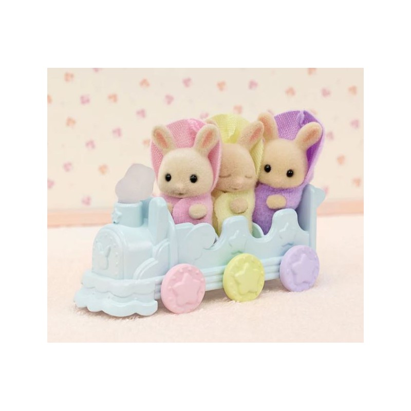 Sylvanian Families - Drieling Baby Badspeelset, 5707