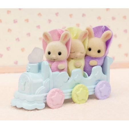 Sylvanian Families - Drieling Baby Badspeelset, 5707
