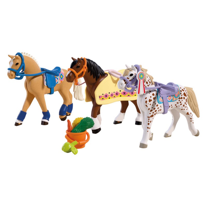 Playmobil I Love Horses - Drie verzamelpaarden, 72133