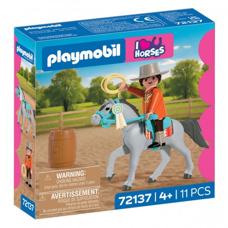 Playmobil I Love Horses - Western paardrijden, 72137