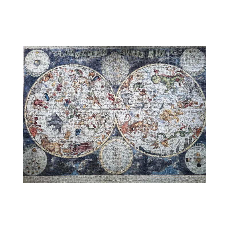 Puzzle Map No. 1 1000 stukjes Interdruk