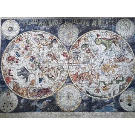 Puzzle Map No. 1 1000 stukjes Interdruk