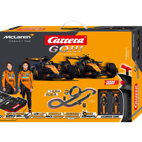 Carrera Go!!! McLaren Racing, Racebaan 5,3 meter