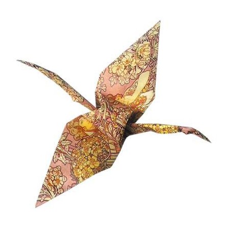 Fridolin Art Origami Kraanvogel Art Nouveau
