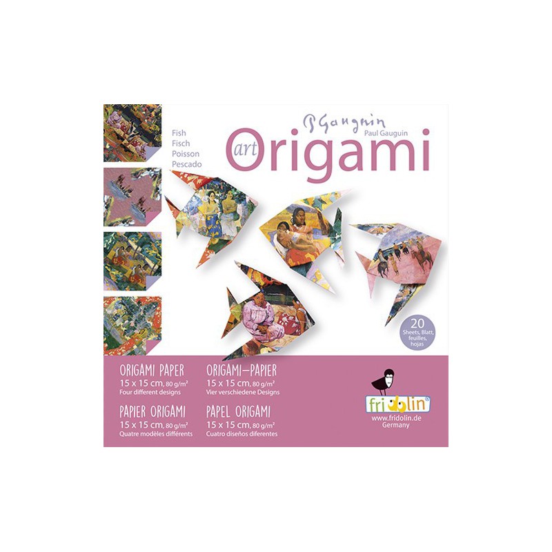 Fridolin Art Origami Vis, Paul Gauguin