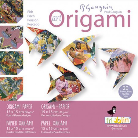 Fridolin Art Origami Vis, Paul Gauguin