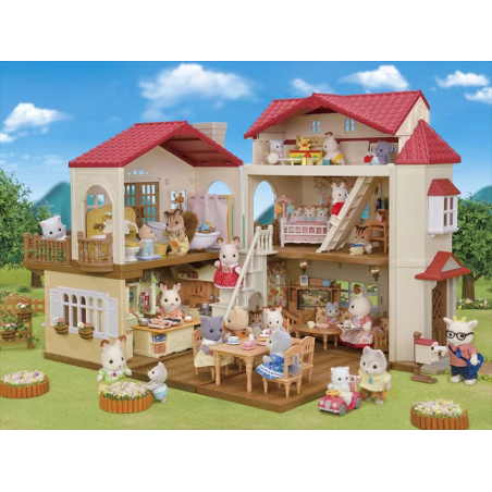Sylvanian Families - Groot poppenhuis met geheime speelkamer, 5708