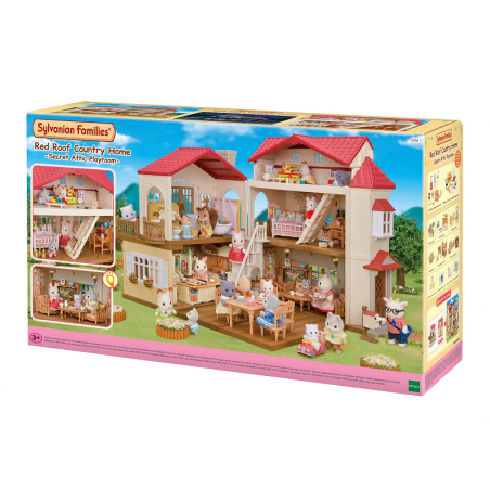 Sylvanian Families - Groot poppenhuis met geheime speelkamer, 5708