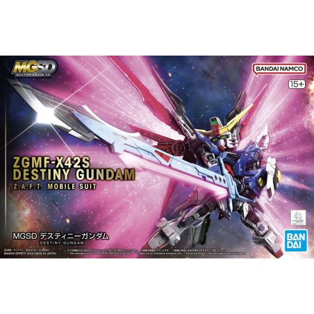 Gundam: MGSD Destiny ZGMF-X42S Gundam,  Bandai