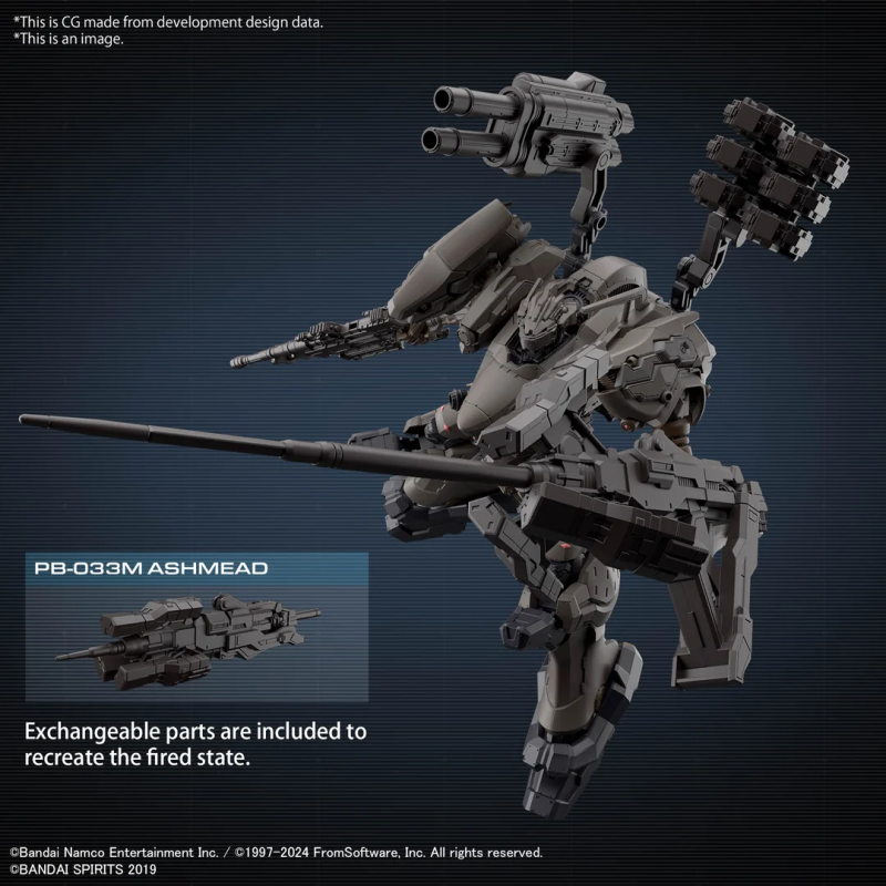 Gundam: 30MM Nightfall Raven Armored Core Fires Of Rubicon Gundam,  Bandai