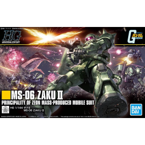 Gundam: HG ZAKU II 1:144,  Bandai