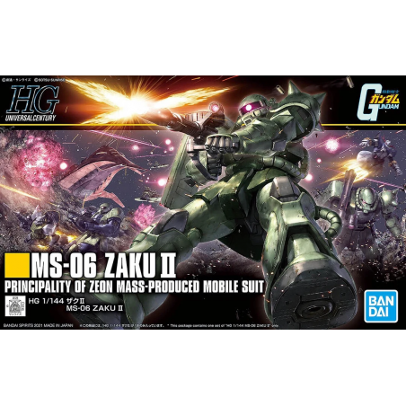 Gundam: HG ZAKU II 1:144,  Bandai