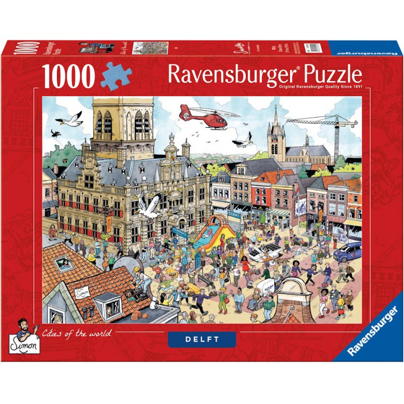 Fleroux: Delft, 1000 stukjes Ravensburger