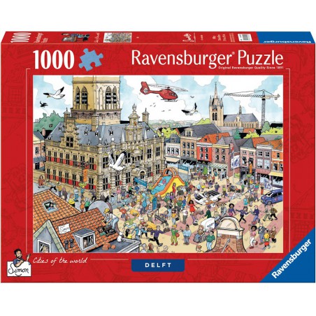 Fleroux: Delft, 1000 stukjes Ravensburger