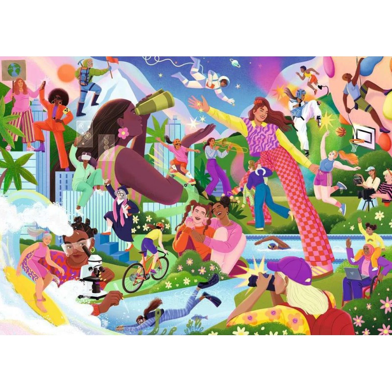 1000stukjes puzzel Ravensburger The power of Her