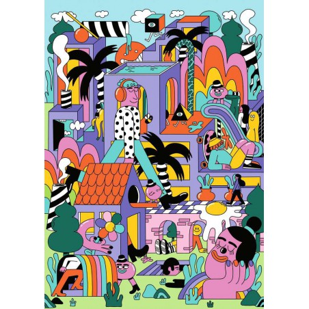 1000stukjes puzzel Ravensburger Daydream