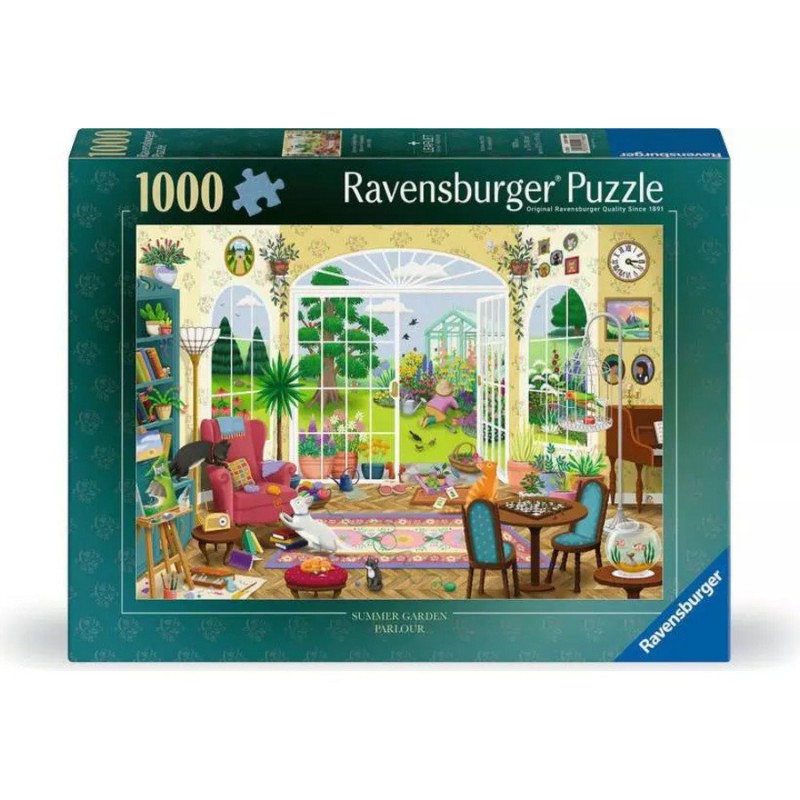 Summer garden parlour, 1000 stukjes Ravensburger