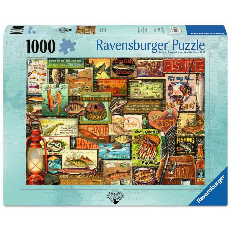 Gone fishing, 1000 stukjes Ravensburger