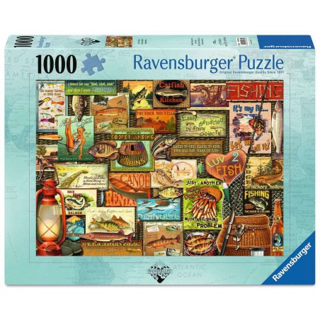 Gone fishing, 1000 stukjes Ravensburger
