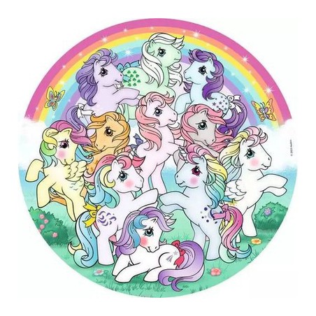 Circle of Colours:My little pony ronde puzzel, 500 stukjes Ravensburger