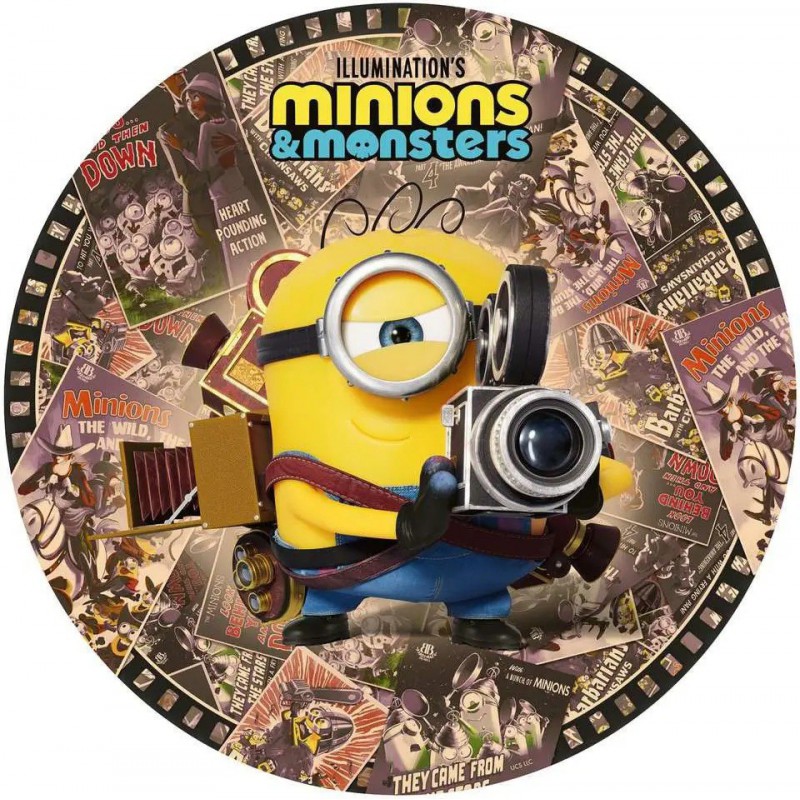 Minions - Keep it Classy ronde puzzel, 500 stukjes Ravensburger