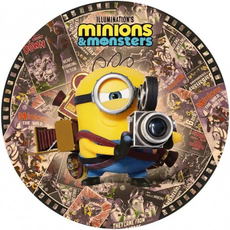 Minions - Keep it Classy ronde puzzel, 500 stukjes Ravensburger