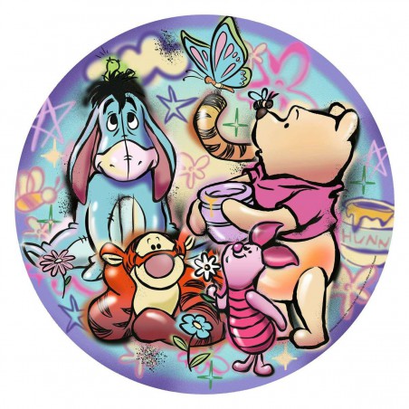 Winnie the Pooh ronde puzzel, 500 stukjes Ravensburger