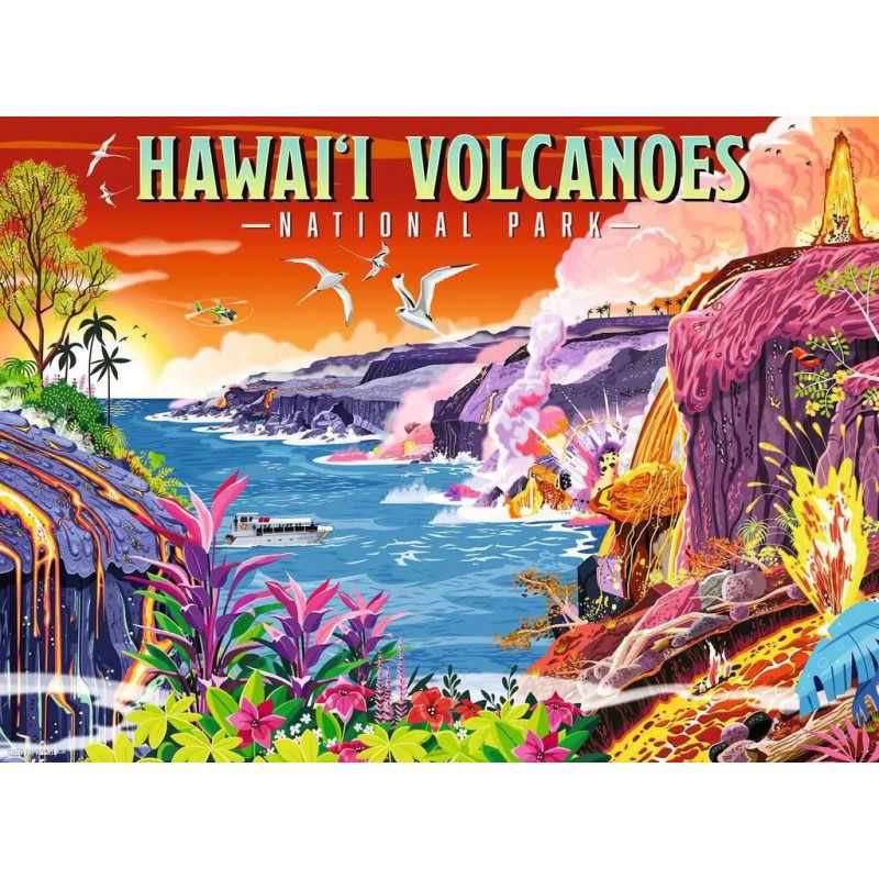 Volcanoes National Park 500 stukjes Ravensburger