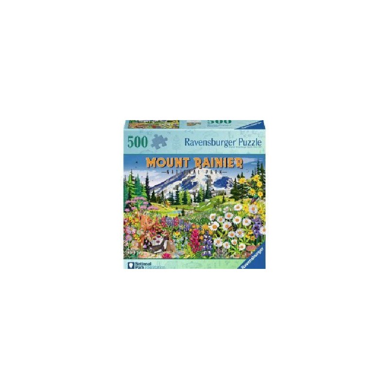 Mount Rainier National Park, 500 stukjes Ravensburger
