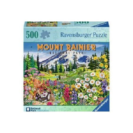 Mount Rainier National Park, 500 stukjes Ravensburger