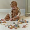 Houten bouwblokken - Safari Friends - Little Dutch